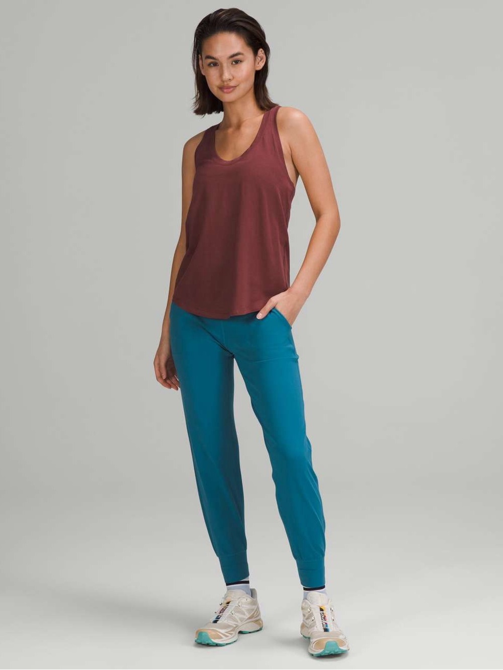 NWT lululemon athletica Love Tank Racerback Smokey Red size 8 - Picture 7 of 7